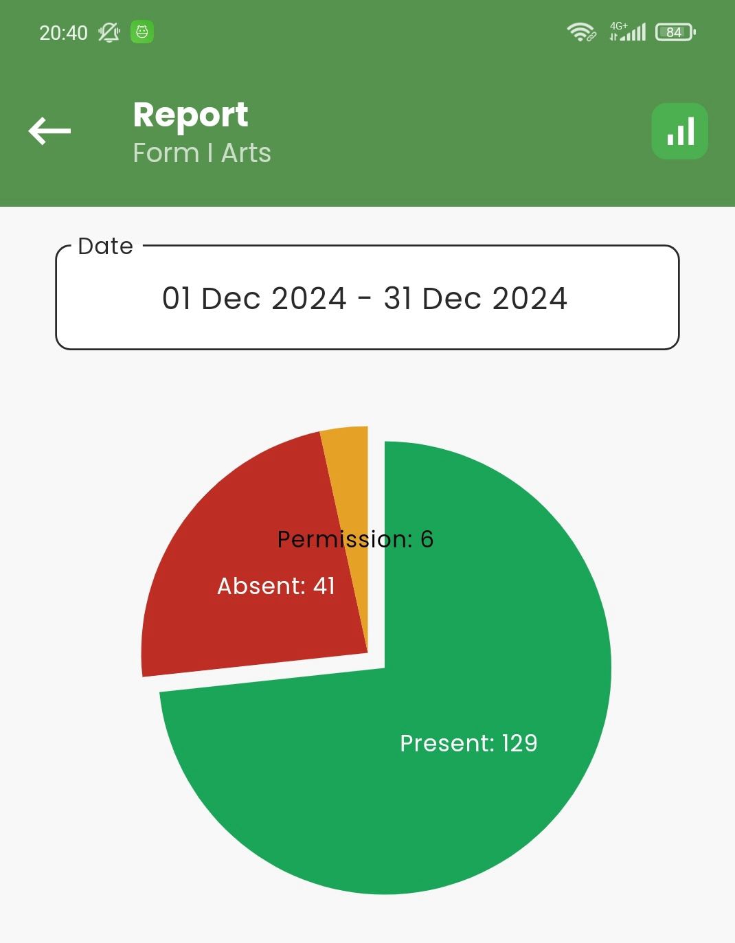 Screenshot preview of INSCHOOL app